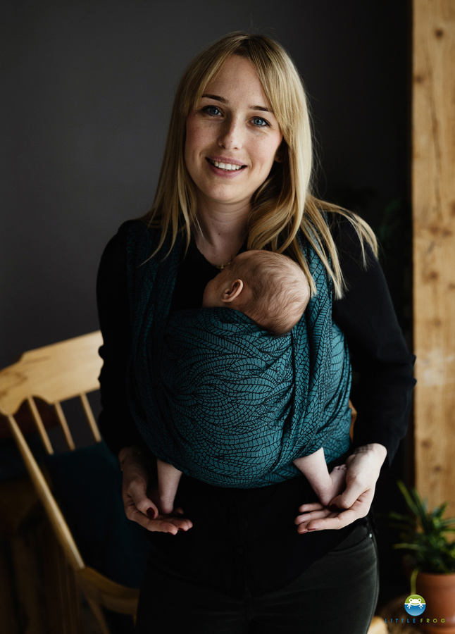 Chusta do noszenia dziecka Ocean Wildness 4,2 m /II gatunek