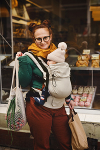 Nosidełko dla dzieci Prime Beige Moonstone v3