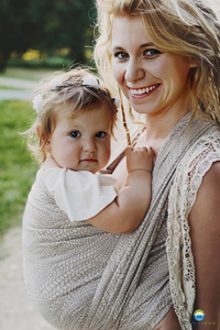 Chusta do noszenia dziecka Natural Wildness 4,6 m/II gatunek